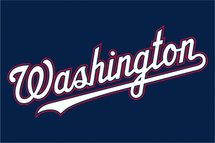 Washington Nationals 2009-Pres Wordmark Logo iron on transfers for T-shirts
